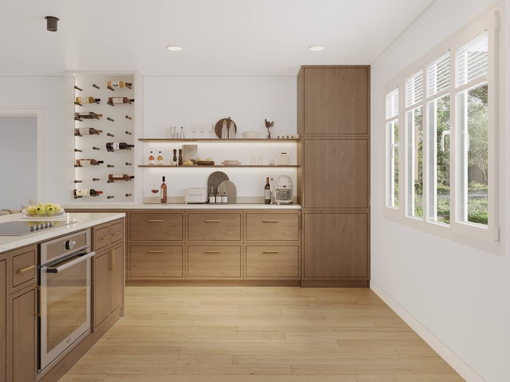 Rift Oak Kitchen